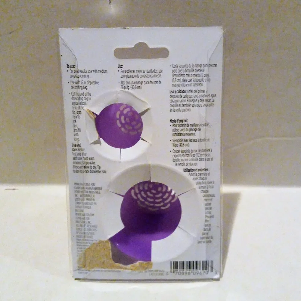 Wilton Easy Blooms Tip Set-Set Of 2-Cake Cupcake Decorating-Mums-Succulents-NEW